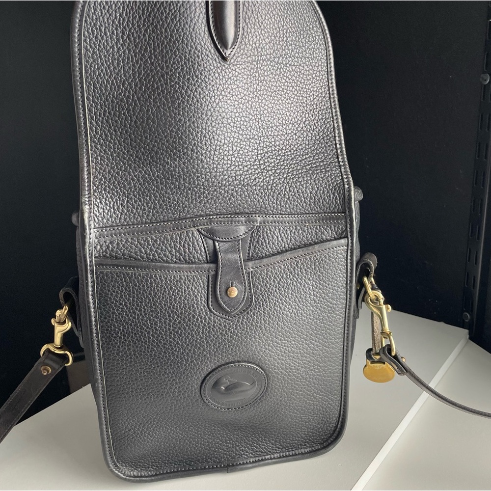 Dooney & Bourke Black Leather Crossbody Bag - Picture 6 of 16